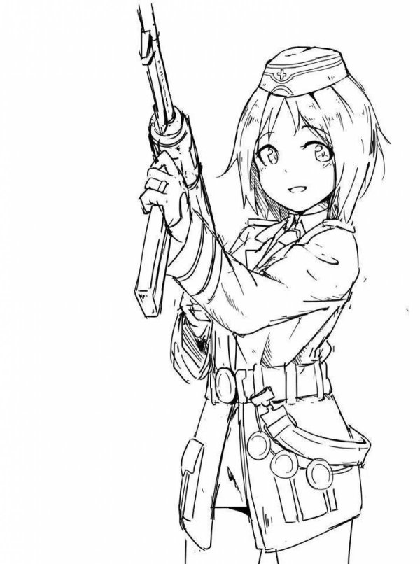 На 23 февраля аниме