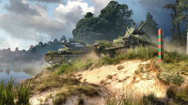 С 23 февраля танки