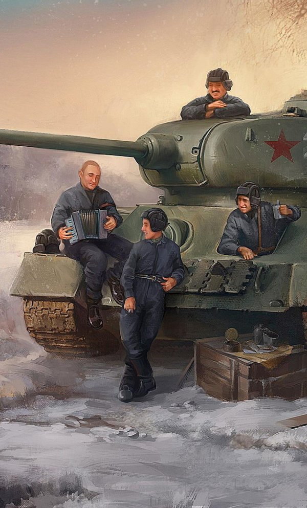 С 23 февраля танки