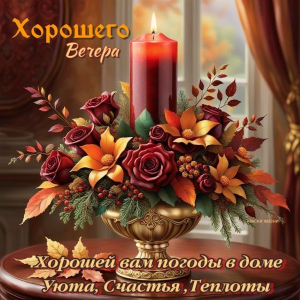 благословенного осеннего вечера