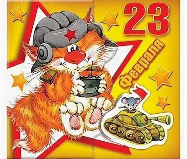 С 23 февраля с животными