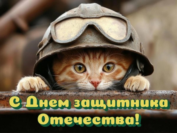 С 23 февраля с животными