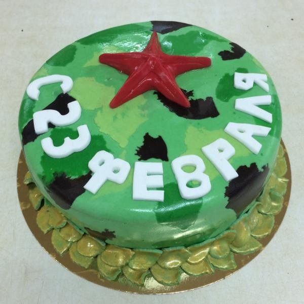 Торты на 23 февраля