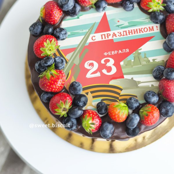 Торты на 23 февраля