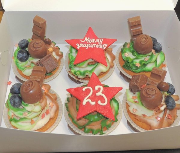Торты на 23 февраля