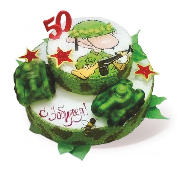 Торты на 23 февраля