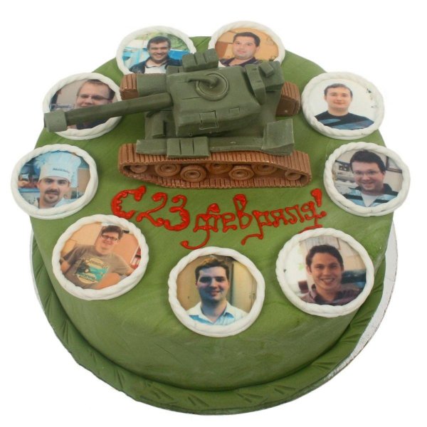 Торты на 23 февраля