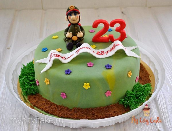 Торты на 23 февраля