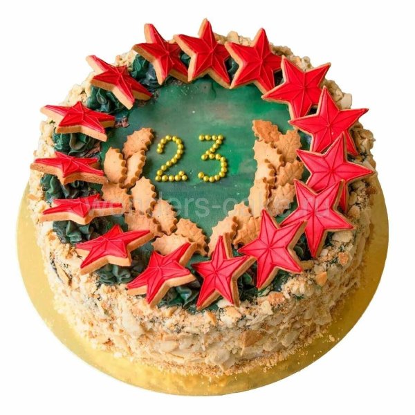 Торты на 23 февраля