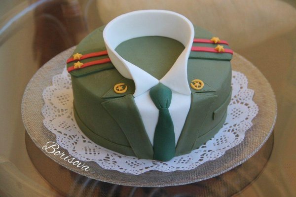 Торты на 23 февраля