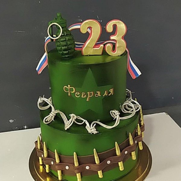 Торты на 23 февраля