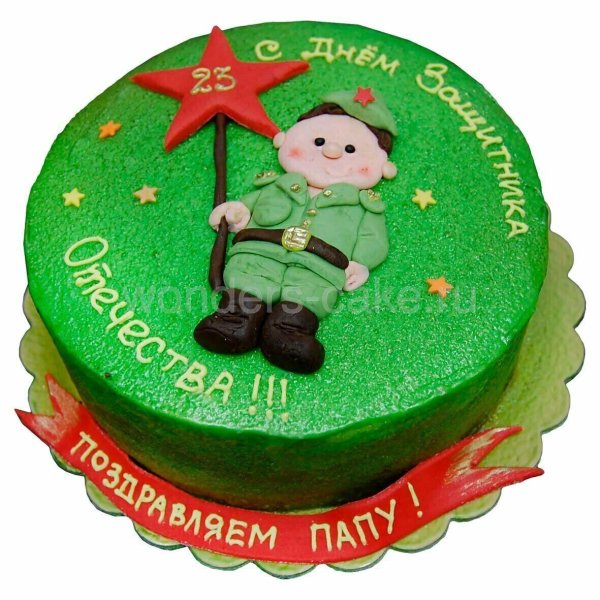Торты на 23 февраля
