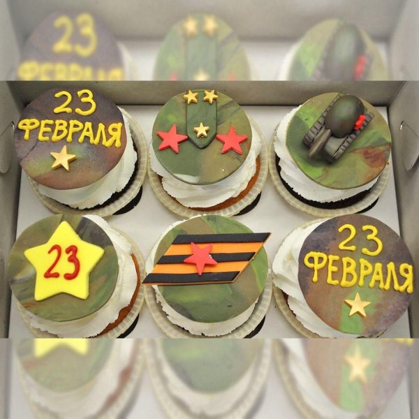 Торты на 23 февраля