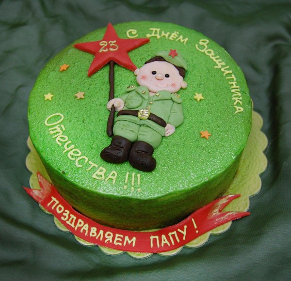 Торты на 23 февраля