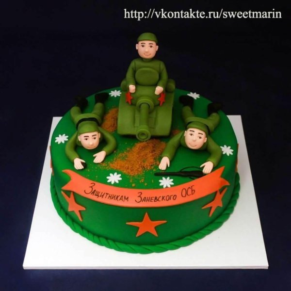 Торты на 23 февраля