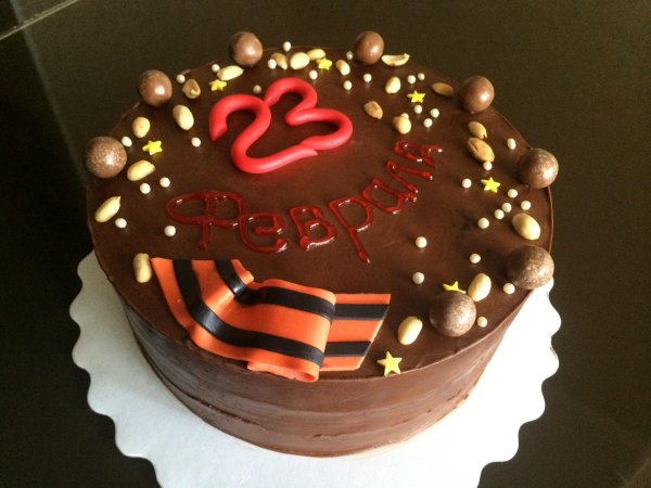 Торты на 23 февраля