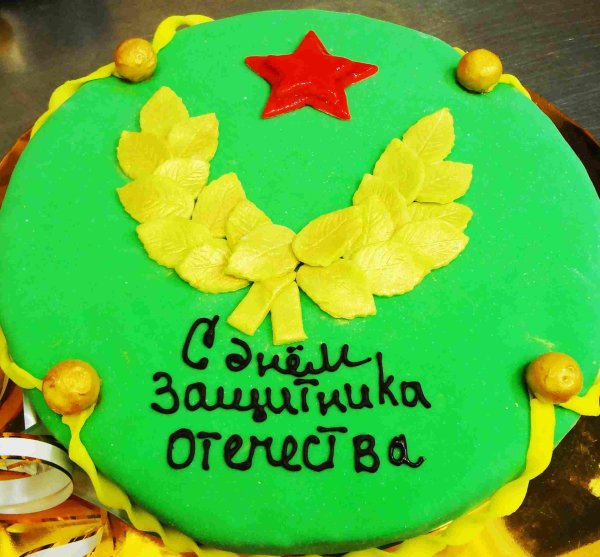 Торты на 23 февраля