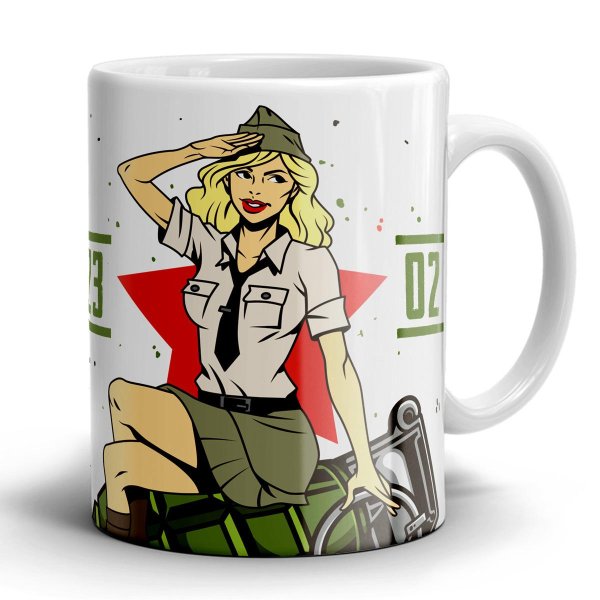 На кружку 23 февраля