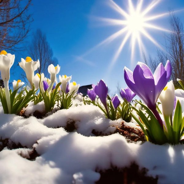 начало весны