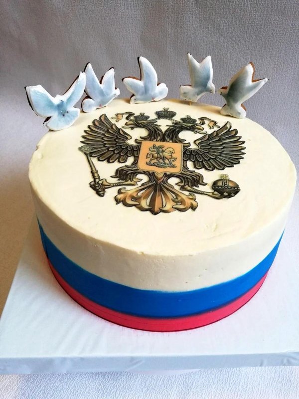 На 23 февраля для торта