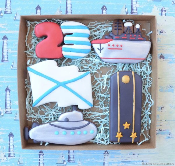 23 февраля моряки