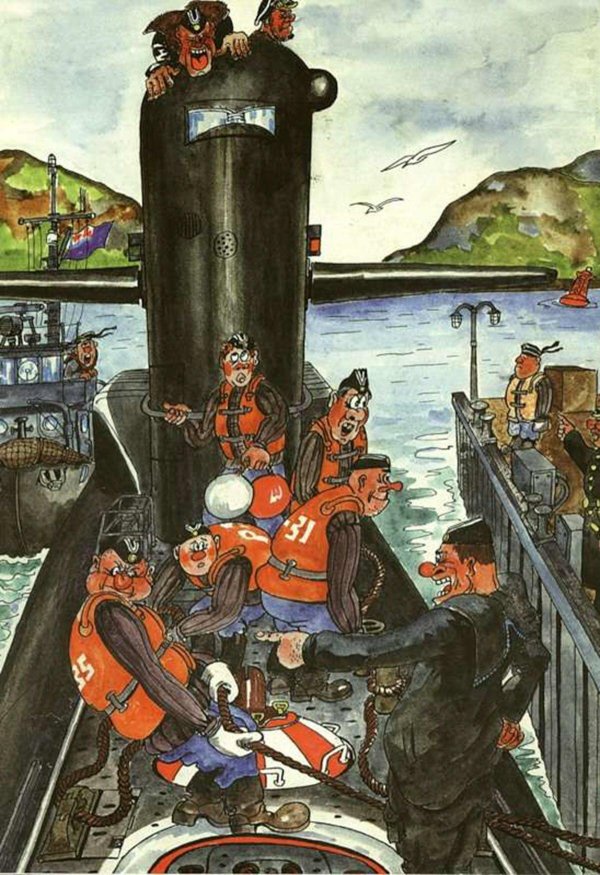 23 февраля подводнику