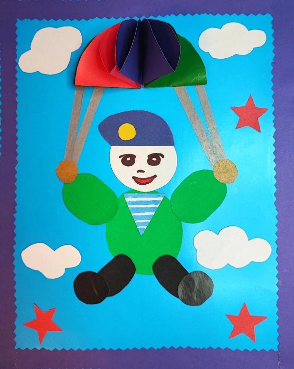 К 23 февраля для десантника