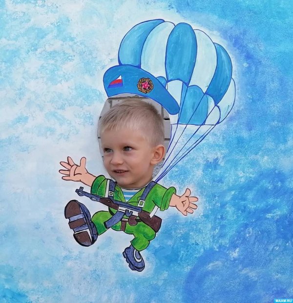 К 23 февраля для десантника