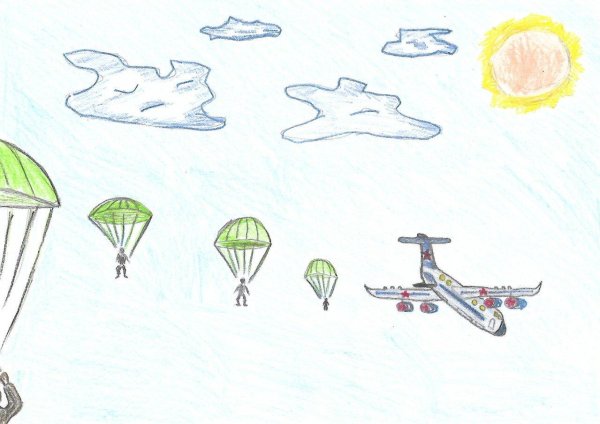 К 23 февраля для десантника