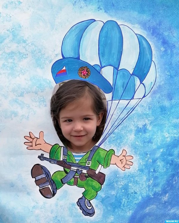 К 23 февраля для десантника