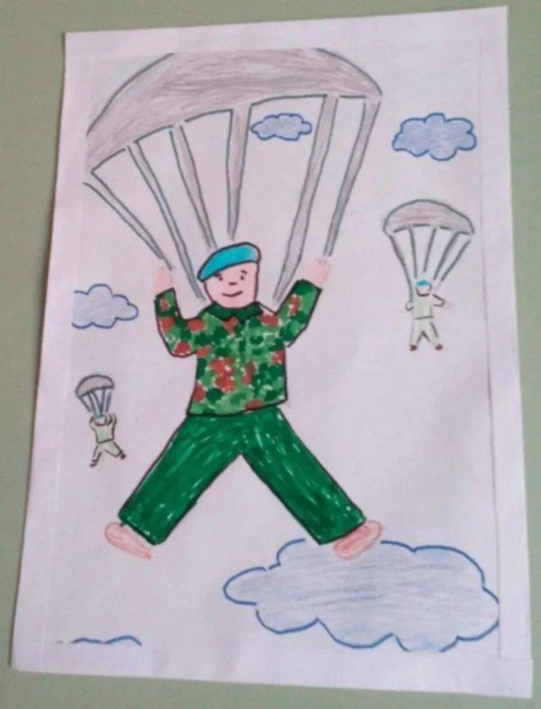 К 23 февраля для десантника