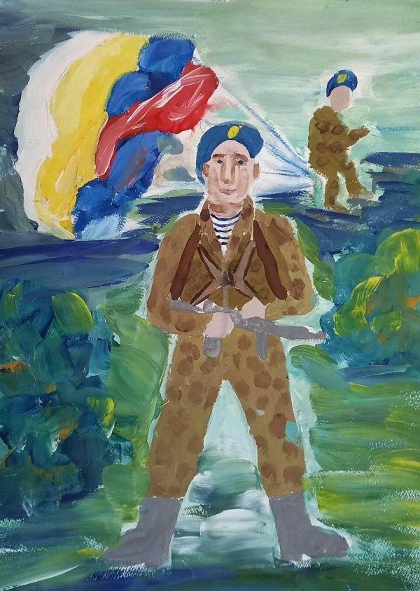 К 23 февраля для десантника