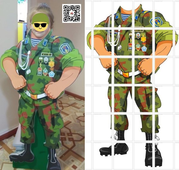 К 23 февраля для десантника