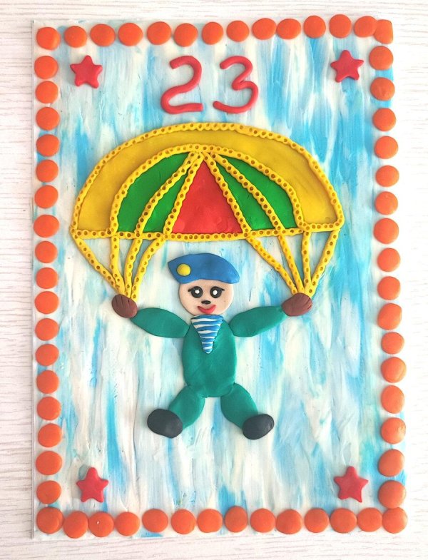 К 23 февраля для десантника