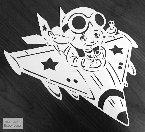 На окно к 23 февраля