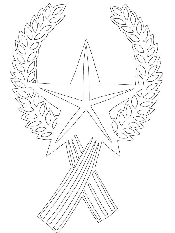 На окно к 23 февраля