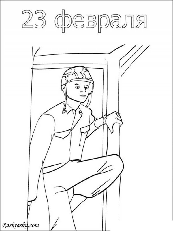 На окно к 23 февраля