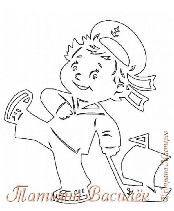 На окно к 23 февраля