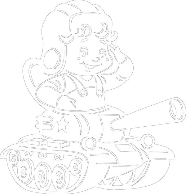 На окно к 23 февраля