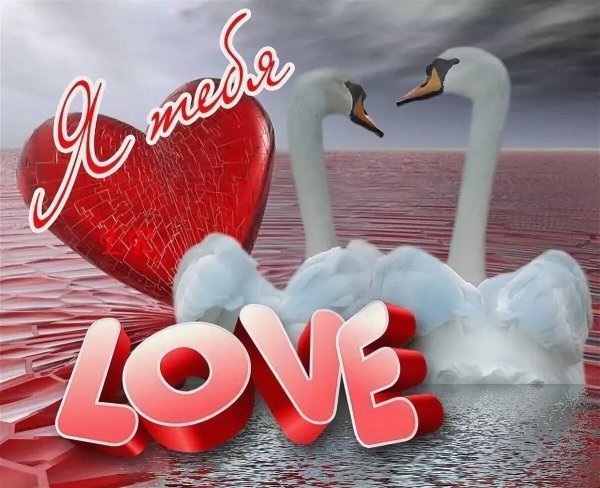 открытка с любовью