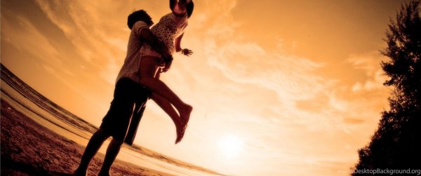 счастливые влюбленные