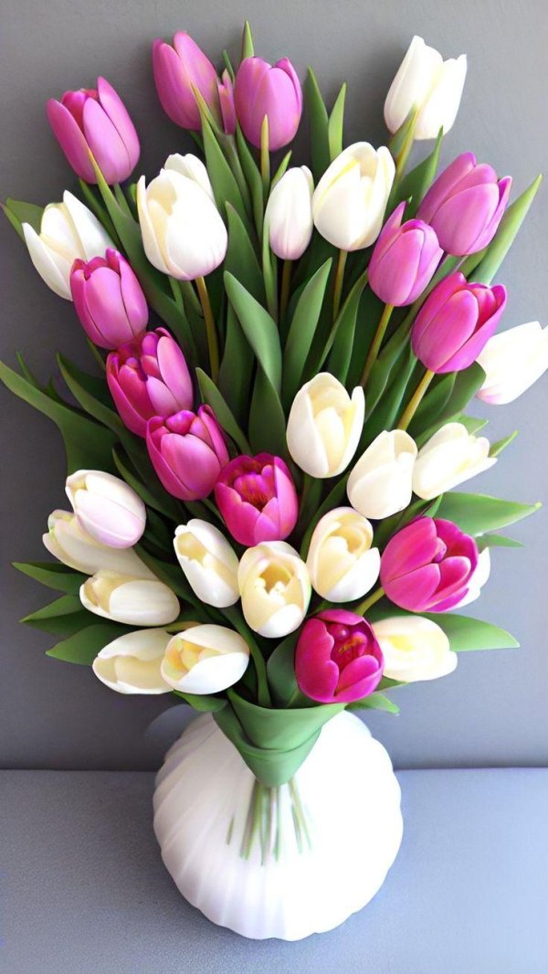 искусственные тюльпаны