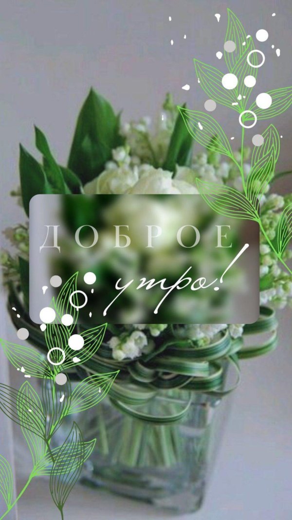 доброго утра весна