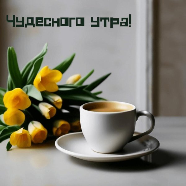 добрейшего весеннего утра