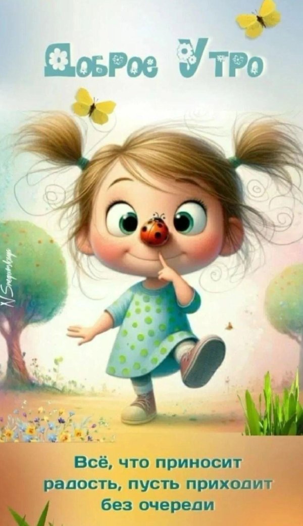 доброе утро радости