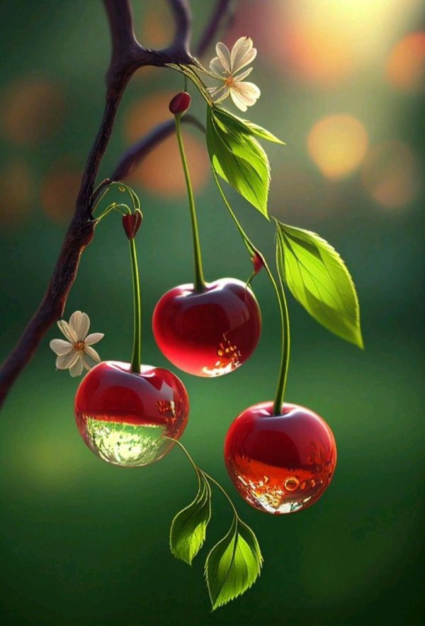 две вишенки