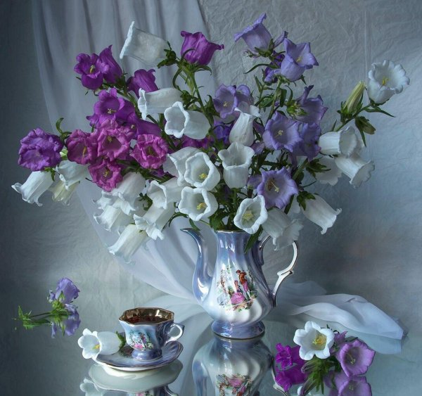 букет колокольчиков