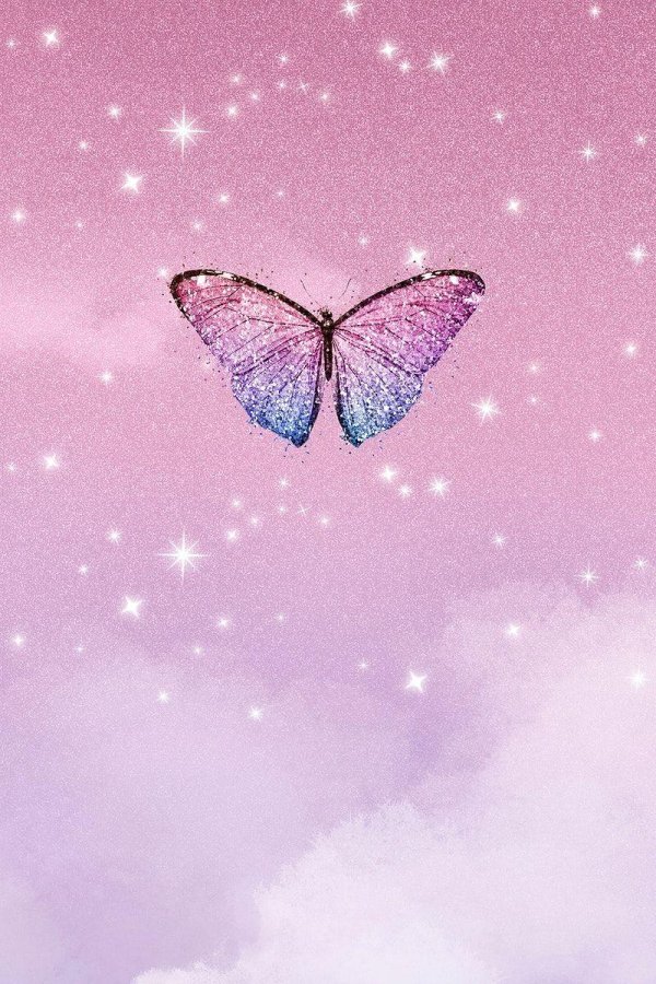 aesthetic butterfly background