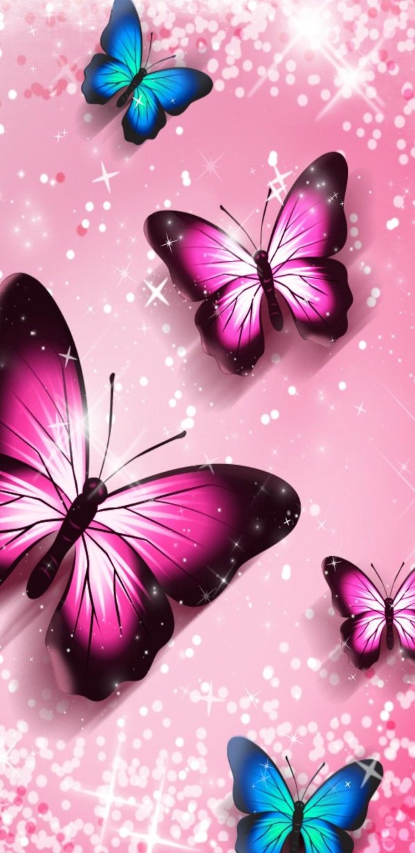 фон с бабочками