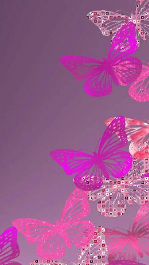 фон с бабочками